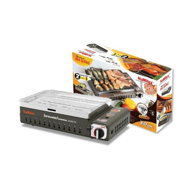 BẾP NƯỚNG GAS HỒNG NGOẠI NAMILUX GM-2120PS- HÀNG CHÍNH HÃNG 100%