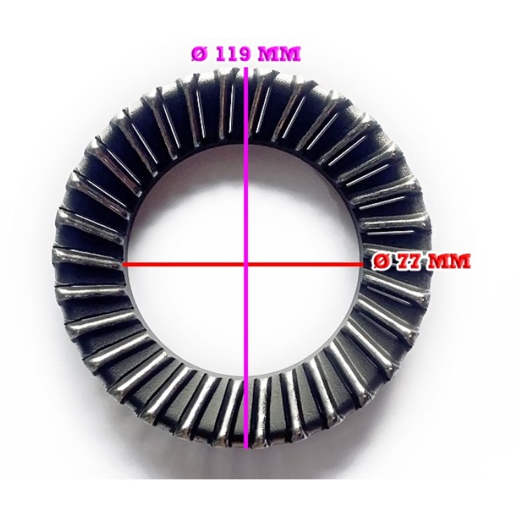 Trọn bộ linh kiện bếp Mâm/Hâm chia lửa bếp gas dương Rinnai RV-6SLIM, RV-7SLIM - hàng chính hãng