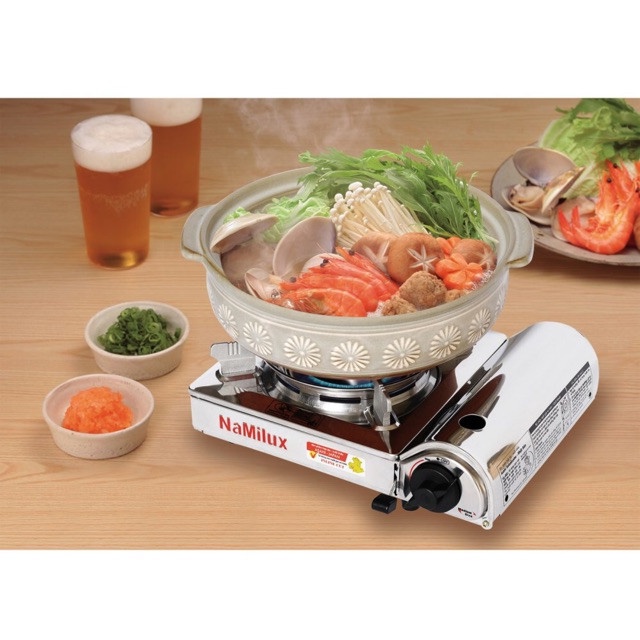 BẾP GAS MINI DU LỊCH NAMILUX 1811AS (INOX) - HÀNG CHÍNH HÃNG 100%