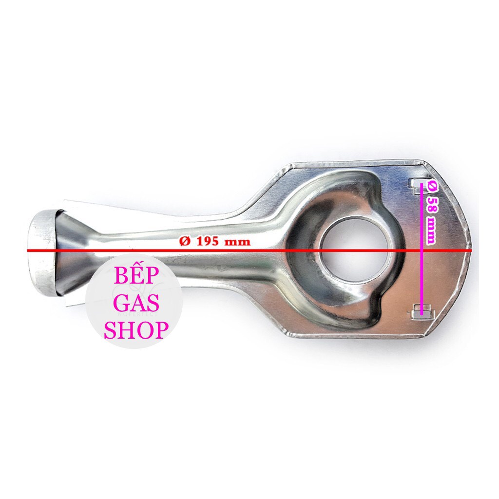 Họng Ống điếu inox / Mâm sen đồng chia lửa bếp gas dương, bếp cỏ Sunhouse SHB202MT, SHB201MT, DAY’S DAB2106 - LOẠI TỐT