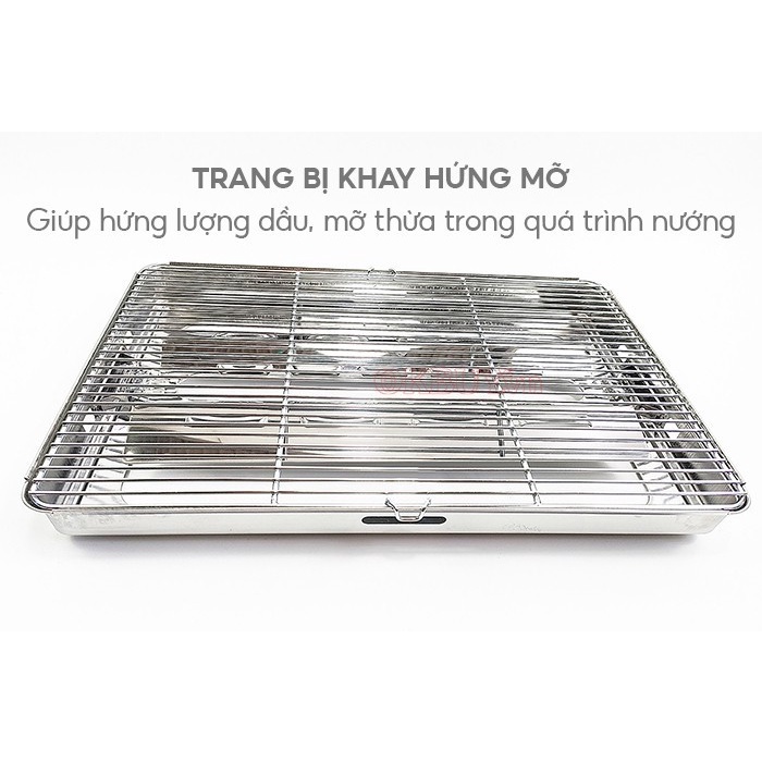 Bếp nướng gas hồng ngoại Namilux GM2220PS - Hàng chính hãng