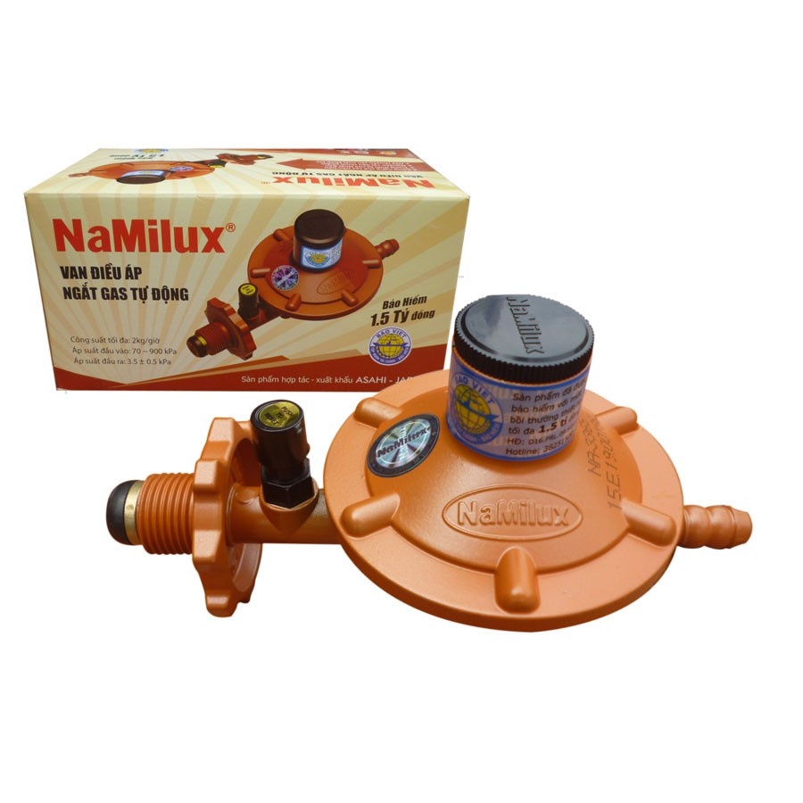 Van Gas Ngắt Tự Động Namilux NA-336S-VN, An toàn tuyệt đối