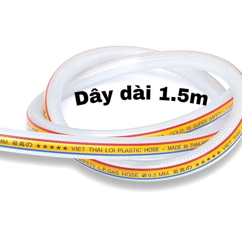 Dây dẫn gas Thái Lan cao cấp - Hàng chính hãng - 1,5m ( Loại tốt nhất )