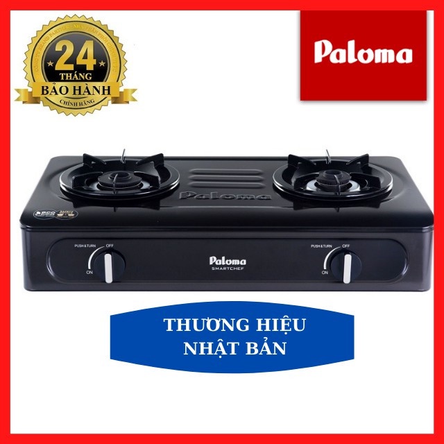 [HÀNG CHÍNH HÃNG]Bếp gas đôi Paloma PA-V71EB-công nghệ Nhật Bản,an toàn tiết kiệm ga,giá rẻ