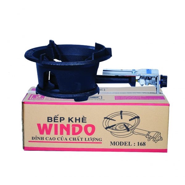 Bếp khè công nghiệp WINDO - 168 (điếu ngắn), dùng van cao áp lửa mạnh tiết kiệm ga- HÀNG CHÍNH HÃNG