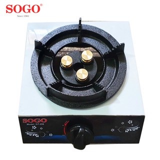 BẾP GAS CÔNG NGHIỆP KHÈ 1 LÒ SOGO GT-208S3 - Dùng với van dây cao áp - lửa mạnh ( HÀNG CHÍNH HÃNG)