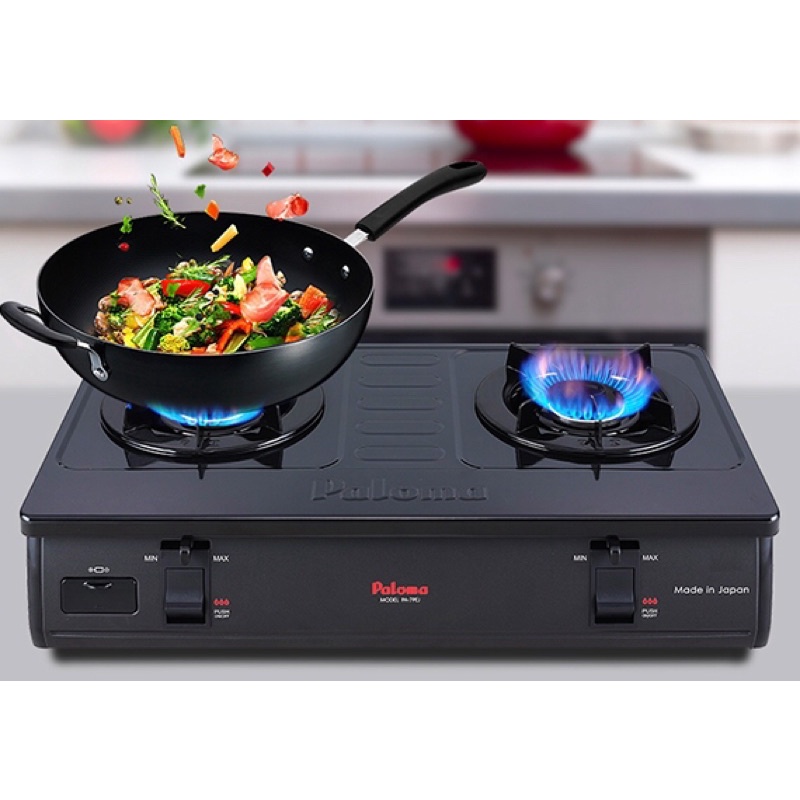 BẾP GAS ĐÔI PALOMA PA-7PEJ - HÀNG NHẬP KHẨU TỪ NHẬT BẢN, CHÍNH HÃNG 100%