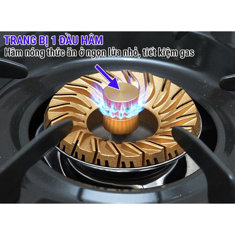 Bếp gas đôi Rinnai RV-375 (G)N - HÀNG CHÍNH HÃNG 100% ( Tiết Kiệm Gas)