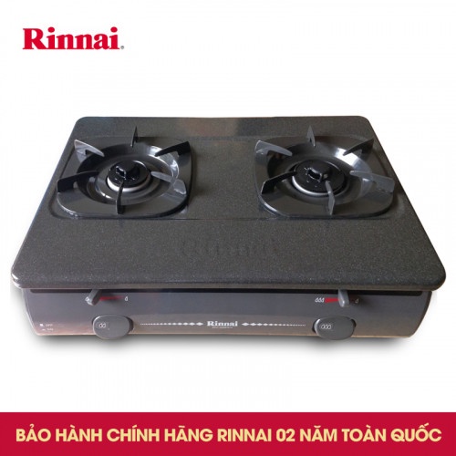 Bếp ga đôi Rinnai RV-4680G- NGẮT GAS TỰ ĐỘNG - HÀNG CHÍNH HÃNG 100% (NEW)