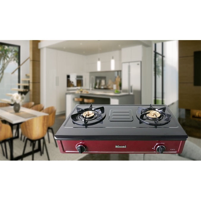 Bếp gas đôi rinnai RV-274SR(EB)- HÀNG CHÍNH HÃNG 100% - Tiết kiệm gas