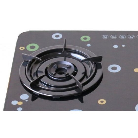 Bếp gas đôi Rinnai RV-715Slim(GL-Bubble) HÀNG CHÍNH HÃNG 100%