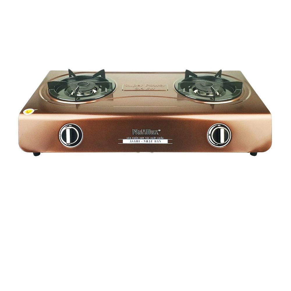 Bếp ga đôi Namilux DL2163APF mặt bếp tráng men - HÀNG CHÍNH HÃNG 100%