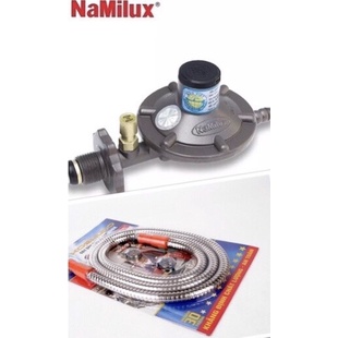 Bếp gas đôi Namilux 2063APS (MẶT BẾP INOX) -HÀNG CHÍNH HÃNG 100% - BẢO HÀNH 12 THÁNG