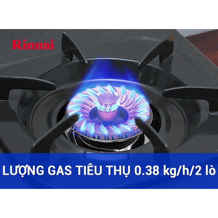 Bếp gas Rinnai RV-365G(N), Chén đồng có đầu hâm - HÀNG CHÍNH HÃNG 100%