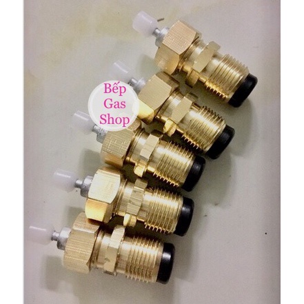 Đầu sạc gas mini / Đầu chiết gas mini - lon ga du lịch nhỏ