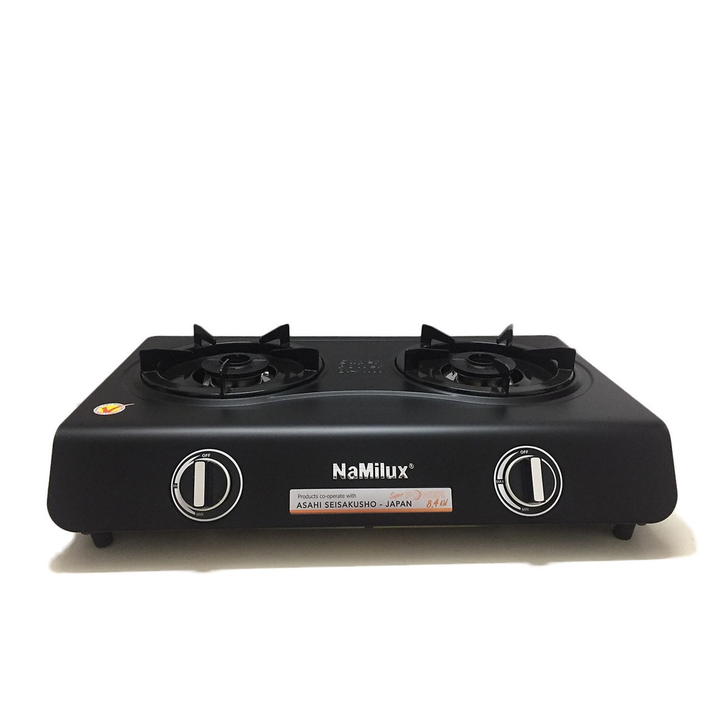 Bếp gas đôi NaMilux DS2163APF 6 tất - Hàng chính hãng 100%