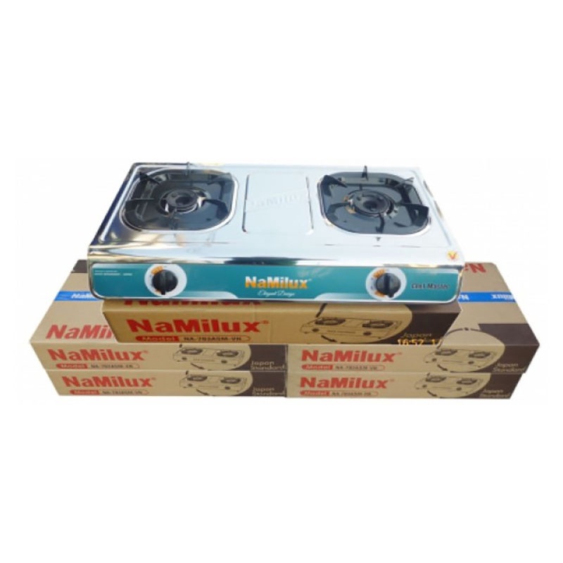 BẾP GAS ĐÔI NAMILUX NA-703 ASM ( HÀNG CHÍNH HÃNG )