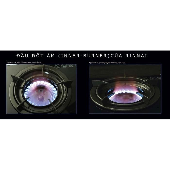 Bếp gas âm Rinnai RVB-2GI(B) - Tiết kiệm gas - HÀNG CHÍNH HÃNG 100%