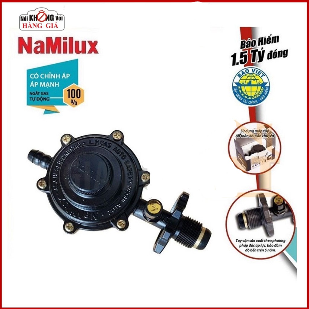 VAN GAS ĐIỀU ÁP NGẮT GAS TỰ ĐỘNG NAMILUX 339S - HÀNG CHÍNH HÃNG 100%