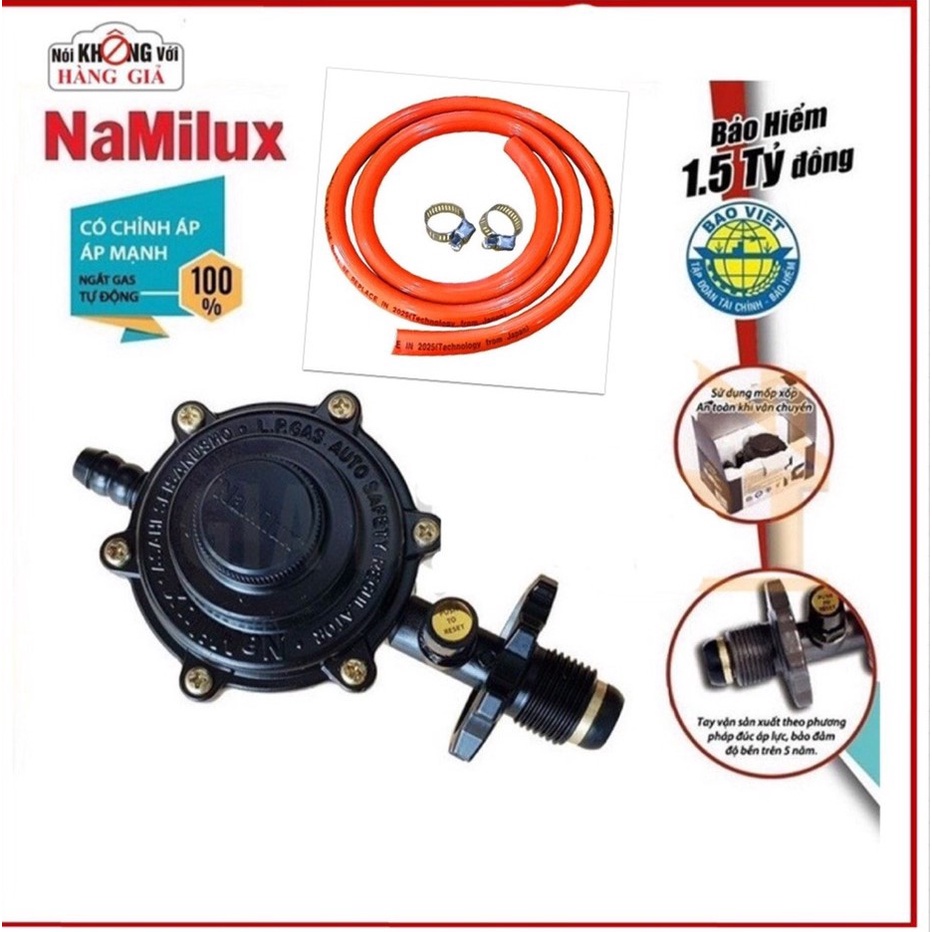 VAN GAS ĐIỀU ÁP NGẮT GAS TỰ ĐỘNG NAMILUX 339S - HÀNG CHÍNH HÃNG 100%
