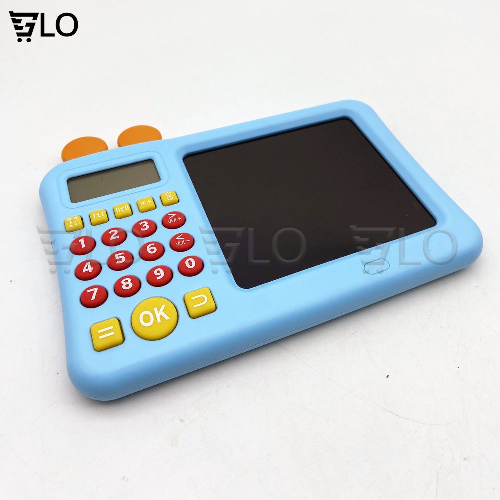 Máy Tính Nhẩm Học Toán Kèm Bảng Tự Xóa Có Tiếng Việt Thông Minh Cho Bé