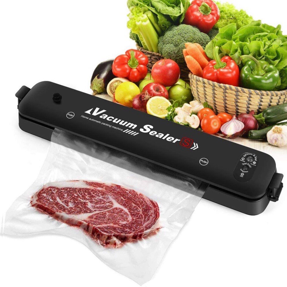 Máy Hút Chân Không Thực Phẩm Kèm Hàn Miệng Túi Mini Vacuum Sealer(Không Kèm Túi)