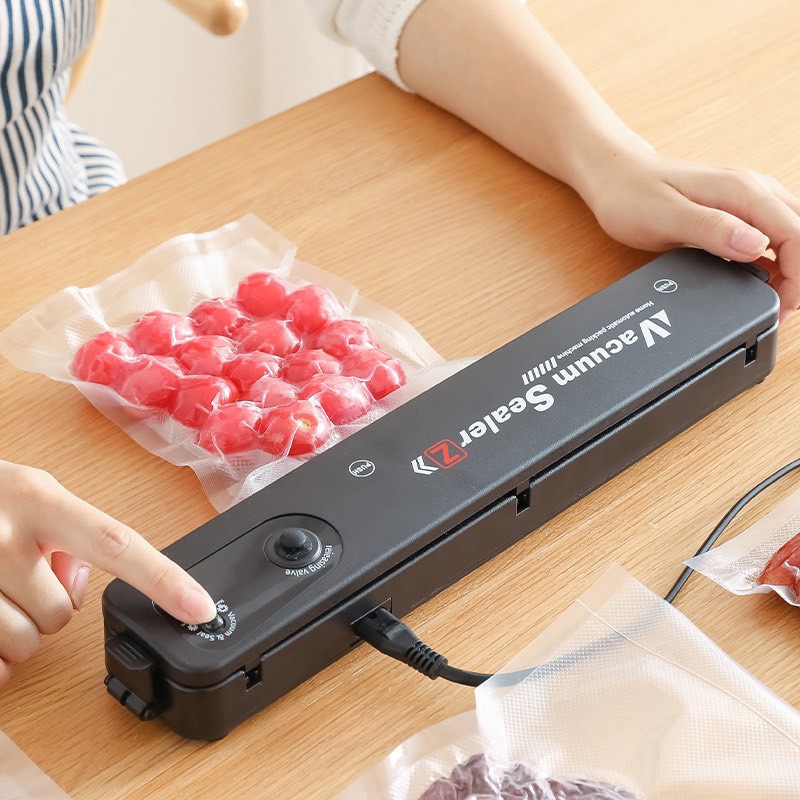 Máy Hút Chân Không Thực Phẩm Kèm Hàn Miệng Túi Mini Vacuum Sealer(Không Kèm Túi)