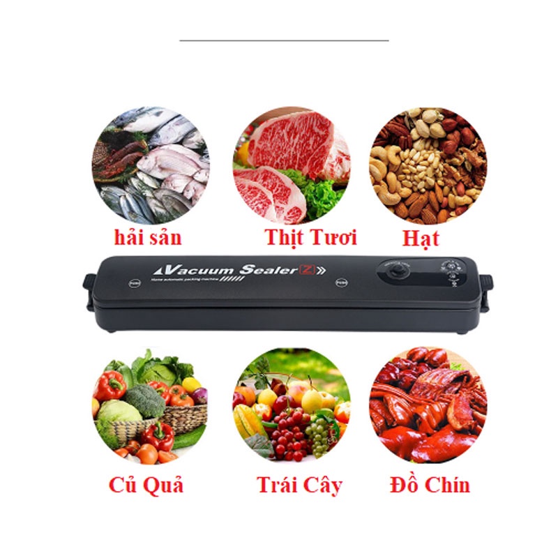 Máy Hút Chân Không Thực Phẩm Kèm Hàn Miệng Túi Mini Vacuum Sealer(Không Kèm Túi)