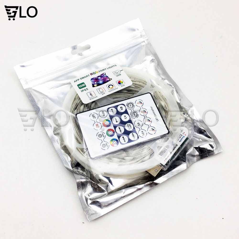 Dây Đèn Led Đổi Màu 16 Triệu Màu 5M-10M Điều Khiển Bằng Điện Thoại, Nháy Theo Nhạc, Trang Trí Decor Phòng