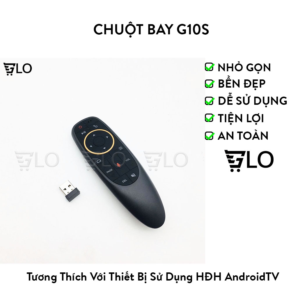 Chuột Bay G10S Điều Khiển Tìm Kiếm Bằng Giọng Nói