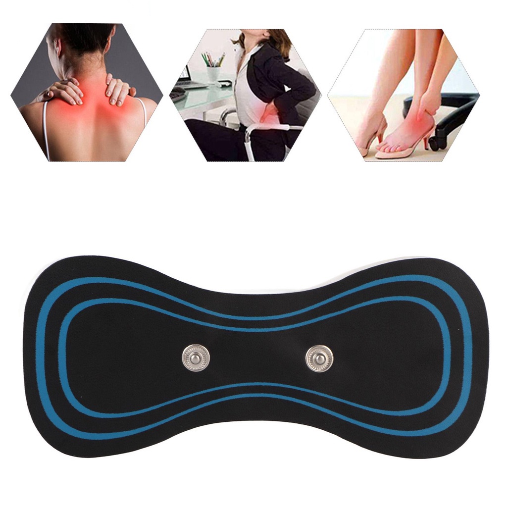 Combo 5 Miếng Dán Hình Bướm Thay Thế Có Gel Dính Phù Hợp Mọi Máy Massage EMS Xung Điện