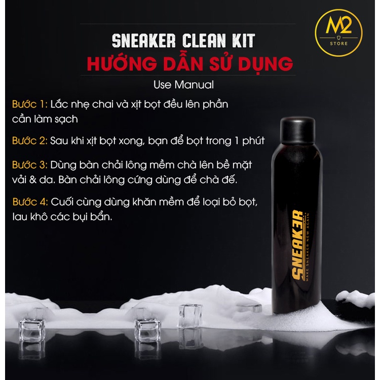 Combo Vệ Sinh Làm Sạch Giày Sneaker Chuyên Sâu SNEAK3R