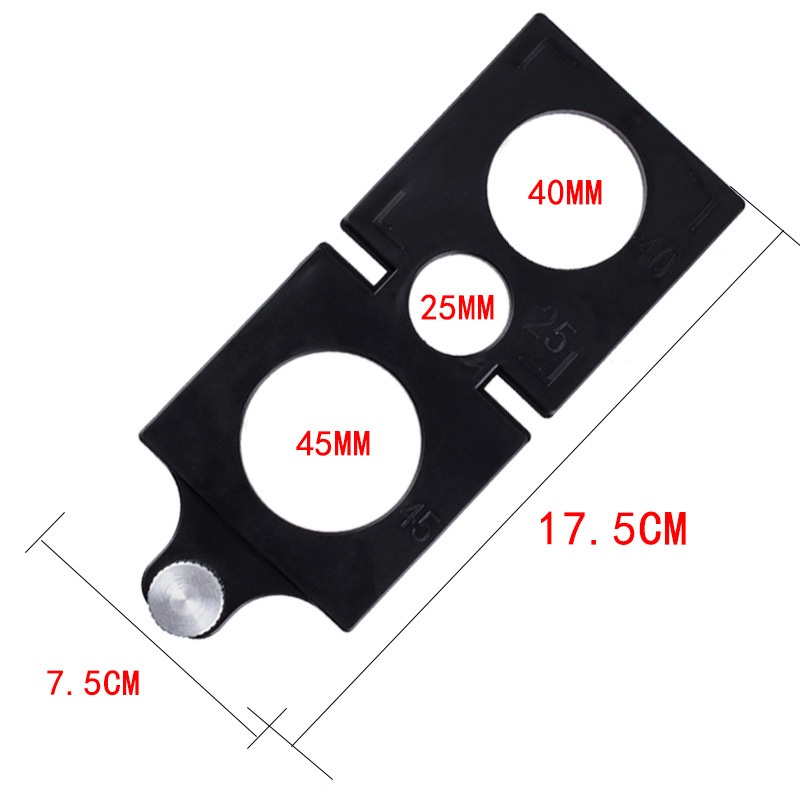 Thước Đo Góc Gập 6 Đoạn Có Lỗ Định Vị Cắt Gạch, Điều Chỉnh Đa Góc Dùng Đo Chính Xác Lỗ Khoan, Lót Gạch