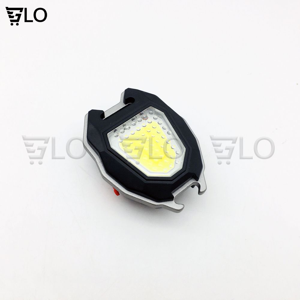 Móc Chìa Khoá Đèn Pin Led Mini COB 5in1 800 Lumens Đa Dụng Có Mở Bia, Châm Thuốc, Vặn Ốc Vít, Nam Châm, Còi Cấp Cứu