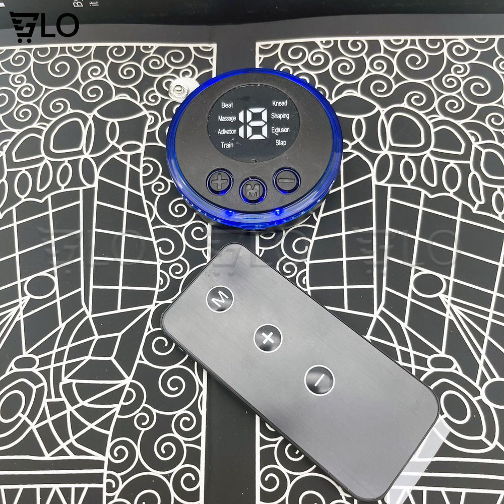 Thảm Massage Bàn Chân EMS Có Remote, Màn Hình Led, Máy Mát Xa Giảm Đau Mỏi Bàn Chân, Thư Giãn Toàn Diện Thiết Kế Gấp