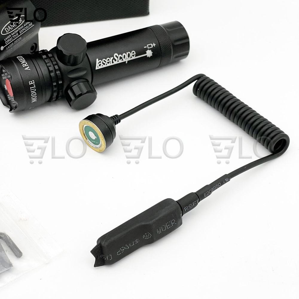 Đèn Laser Scope Gắn Ống Ngắm Chỉnh Tia Màu Đỏ Và Xanh Chiếu Xa 1km