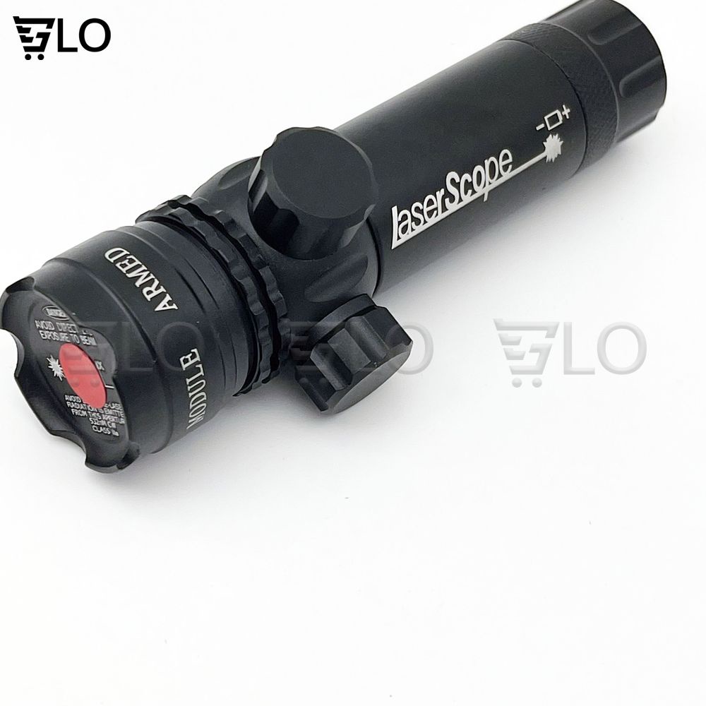Đèn Laser Scope Gắn Ống Ngắm Chỉnh Tia Màu Đỏ Và Xanh Chiếu Xa 1km