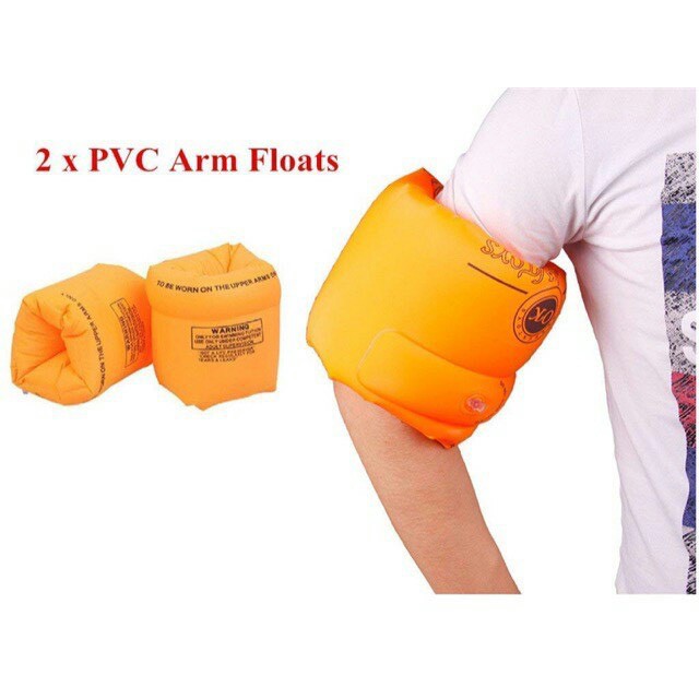 Combo 2 Chiếc Phao Tay Tập Bơi Cho Trẻ Em Và Người Lớn