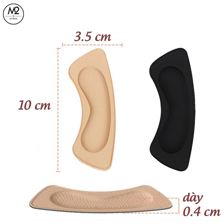 Miếng Lót Gót Giày 4D Bảo Vệ Gót Sau Cao Cấp, Chống Thốn Và Trầy Chân