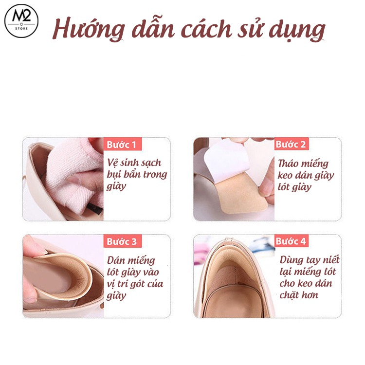 Miếng Lót Gót Giày 4D Bảo Vệ Gót Sau Cao Cấp, Chống Thốn Và Trầy Chân
