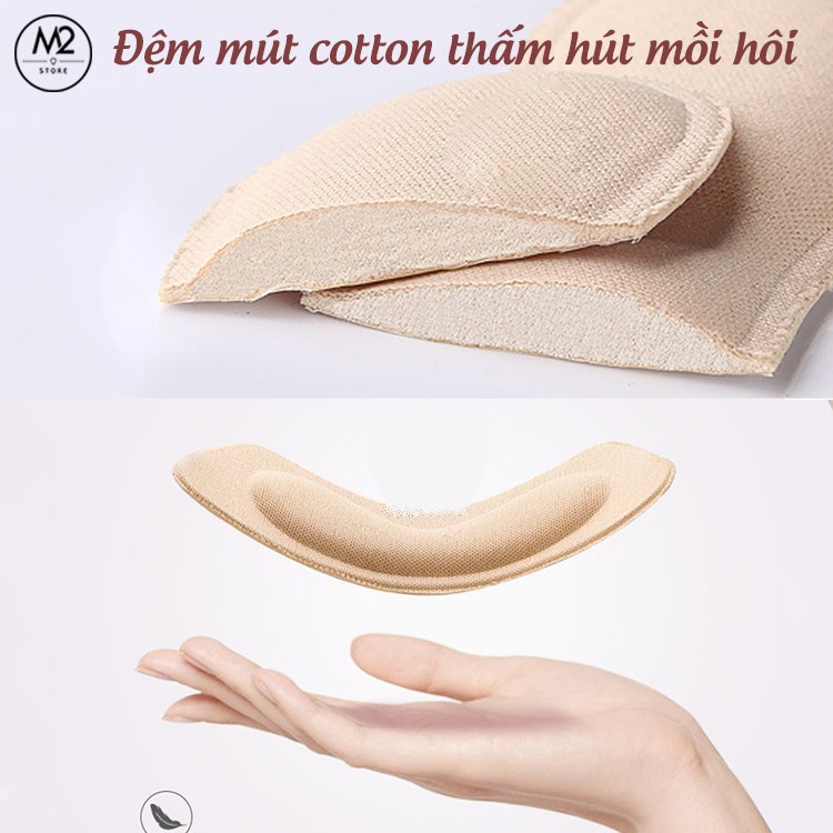 Miếng Lót Gót Giày 4D Bảo Vệ Gót Sau Cao Cấp, Chống Thốn Và Trầy Chân