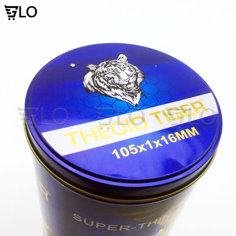Hộp Đá Cắt Sắt, Cắt Inox TIGER 100 Hàng Loại 1 Chính Hãng (105x1.2x16mm)