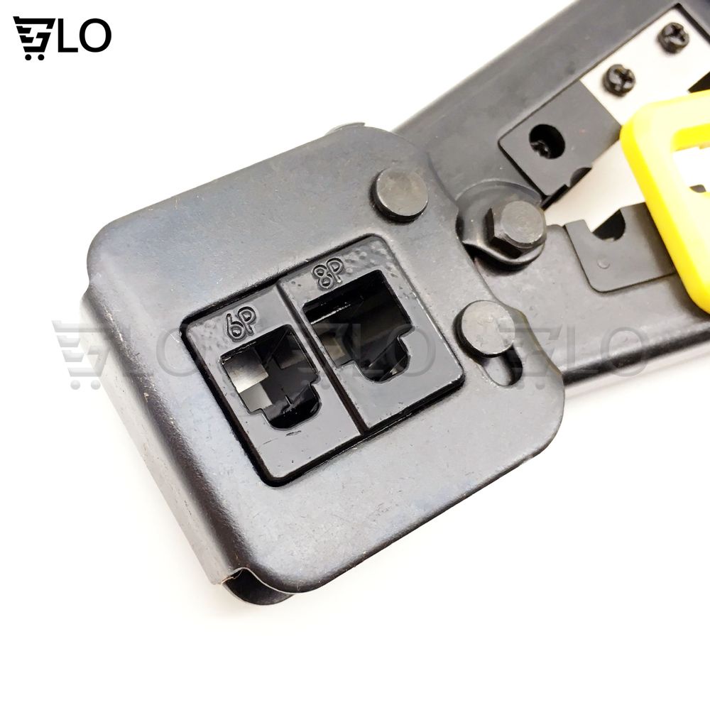 Kềm Bấm Mạng Xuyên Thấu, Combo 100 Đầu Hạt Mạng RJ45 TP-Link CAT6E/5E/5 Xuyên Thấu