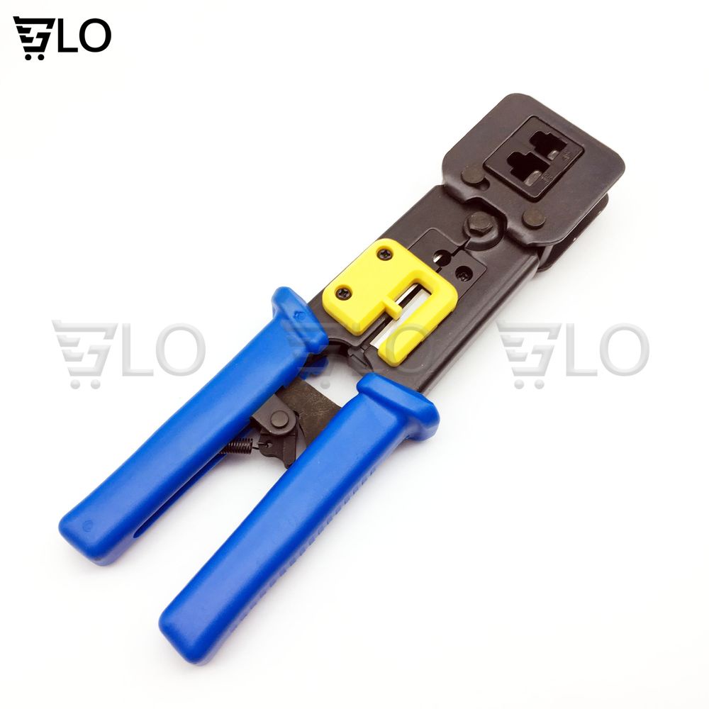 Kềm Bấm Mạng Xuyên Thấu, Combo 100 Đầu Hạt Mạng RJ45 TP-Link CAT6E/5E/5 Xuyên Thấu