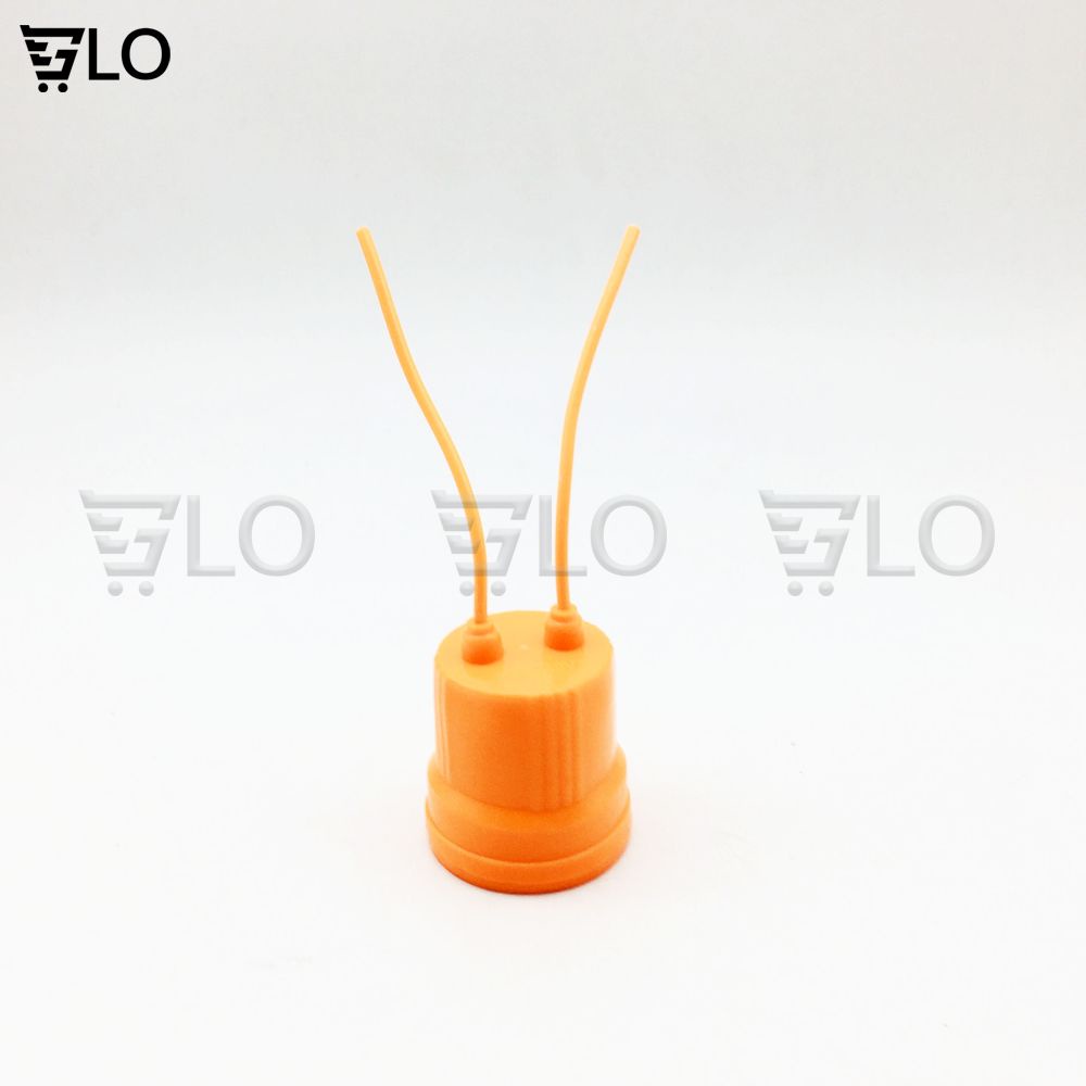 Đui Đèn Sứ E27 Màu Cam Chịu Nhiệt Đặc Biệt Dành Cho Bóng Úm Gà Bóng Sưởi Gia Súc, Gia Cầm
