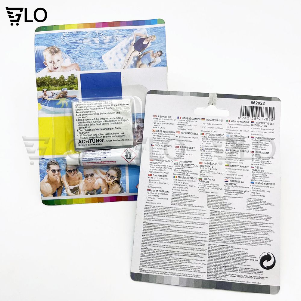Keo Dán Intex 62022 Bestway, Keo Vá Hồ Bơi, Phao Bơi, Nệm Hơi