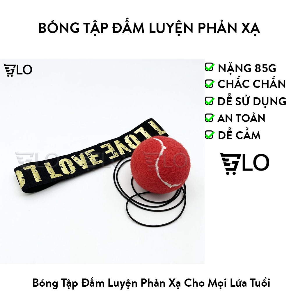 Bóng Tập Đấm Luyện Phản Xạ Cho Mọi Lứa Tuổi 85g