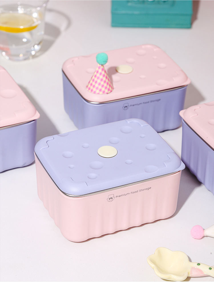 Hộp đựng cơm văn phòng inox 304 BXH15 mẫu 3 ngăn có túi giữ nhiệt