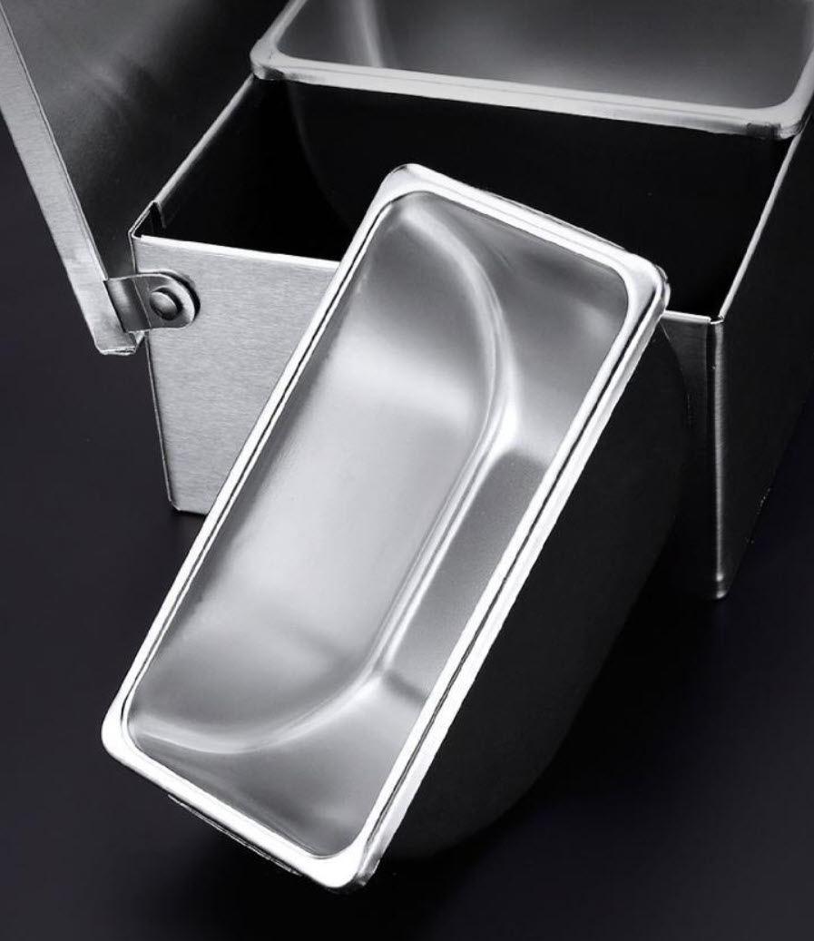 Khay đựng gia vị nhiều ngăn có nắp đậy bảo quản inox 304 BXH17