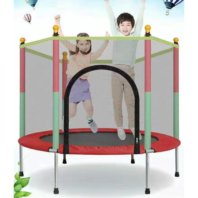 Nhà Nhún, Bạt Nhảy Lò Xo Cho Trẻ Đường Kính 140cm
